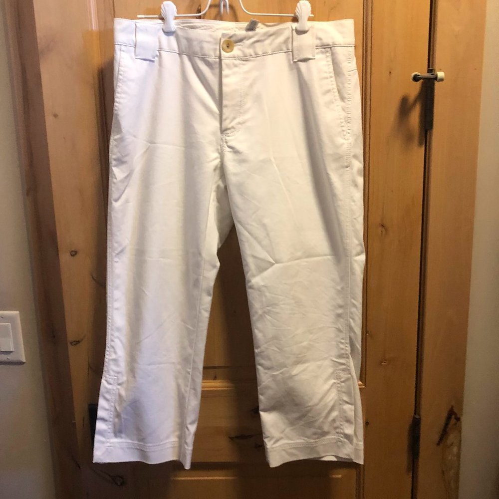 Banana Republic cropped sateen chinos - Size 12